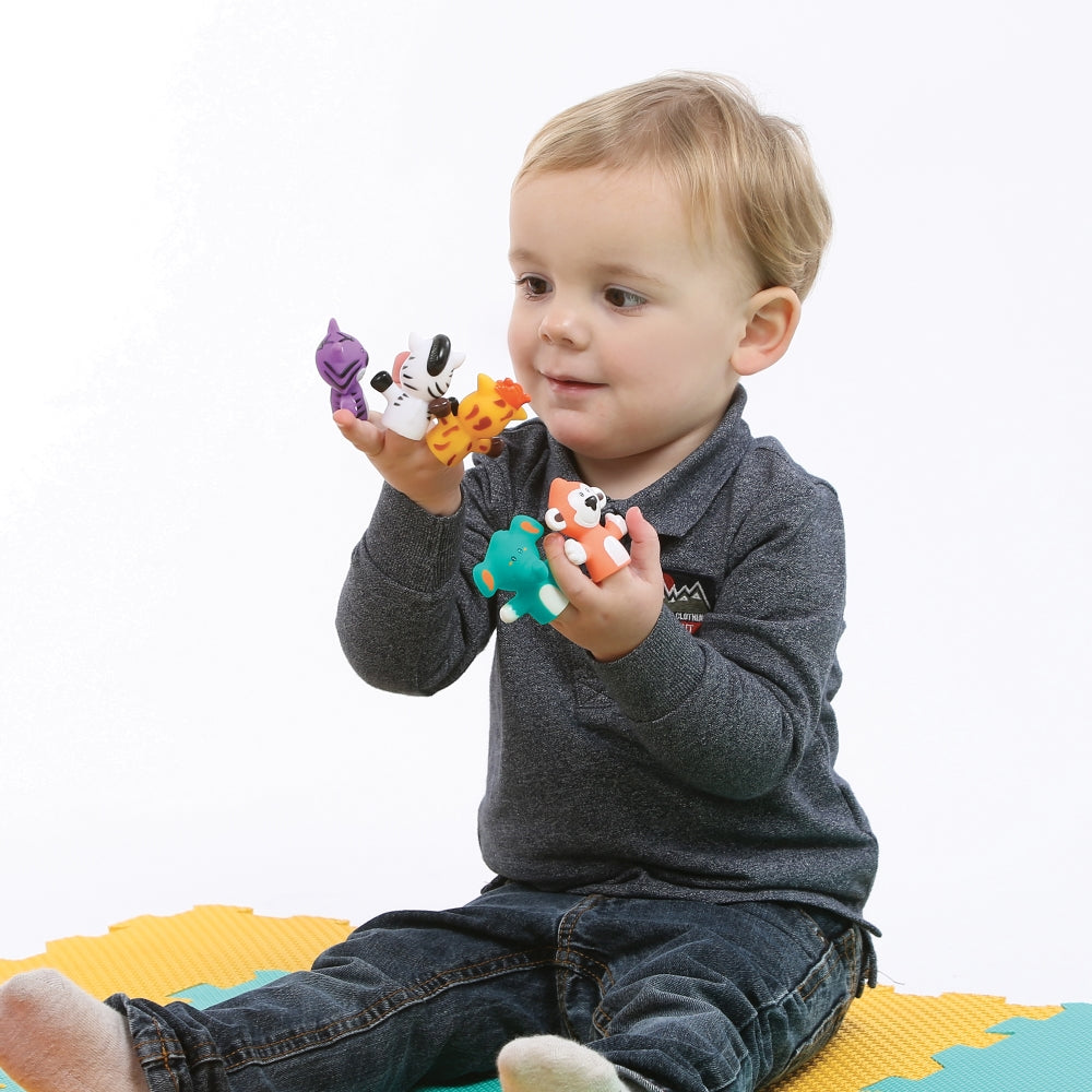 LUDI Safari gyvunai pirsciuku zaidimas - zaislas smulkiajai motorikai lavinti kid playing sensoriniai zaislai lavinamieji zaislai