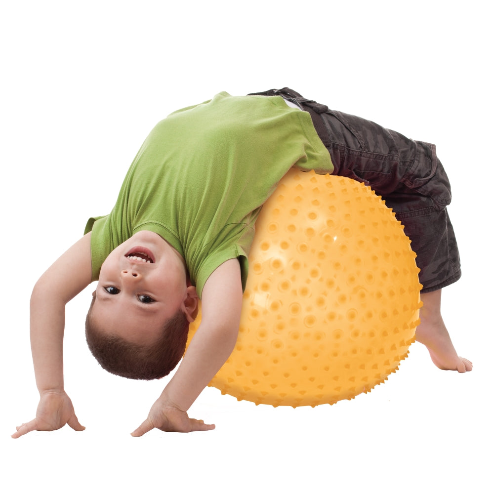 LUDI Sensorinis kamuolys mankstai 45 cm kid playing sensoriniai kamuoliukai masazui