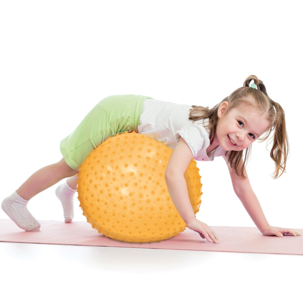 LUDI Sensorinis kamuolys mankstai 45 cm kid playing sensoriniai kamuoliai