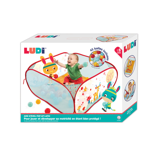 LUDI Triusiukas kamuoliuku baseinas packed