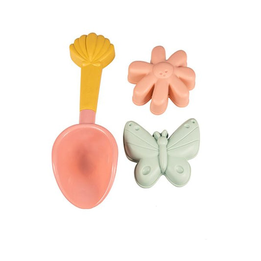 Little Dutch Papludimio zaislai Flowers & Butterflies 3 daliu rinkinys lauko zaislai vaikams