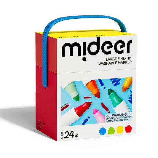 Mideer nuplaunami markeriai flomasteriai piesimo priemones packing