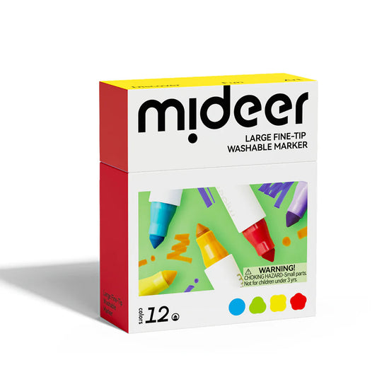 Mideer nuplaunami markeriai flomasteriai piesimo reikmenys