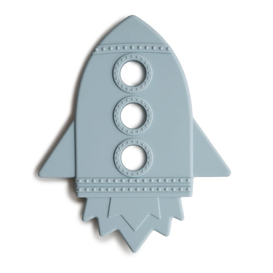 Mushie Silikoninis kramtukas Rocket Cloud