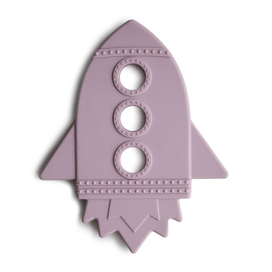 Mushie Silikoninis kramtukas Rocket Soft Lilac