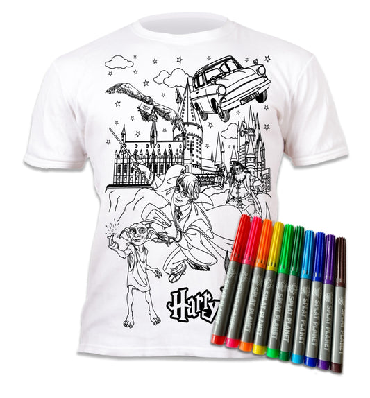 Splat Planet marskineliai su flomasteriais Harry Potter