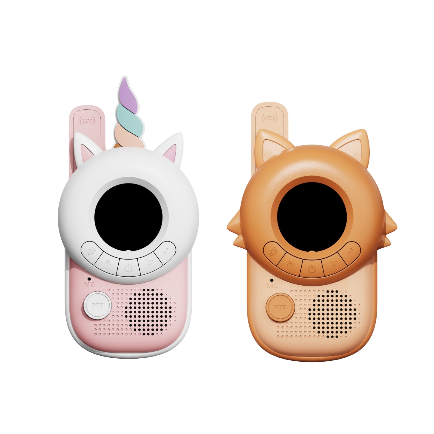 Zoofamily Walkie Talkie Vaikiškos Racijos Fox Unicorn