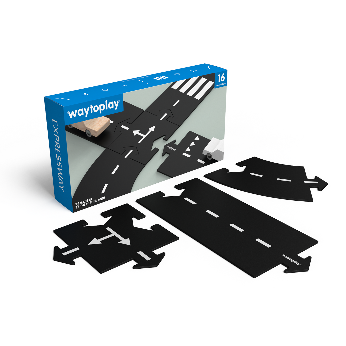 WayToPlay Express masinu trasa automobiliu trasa vaikams lavinamieji zaislai