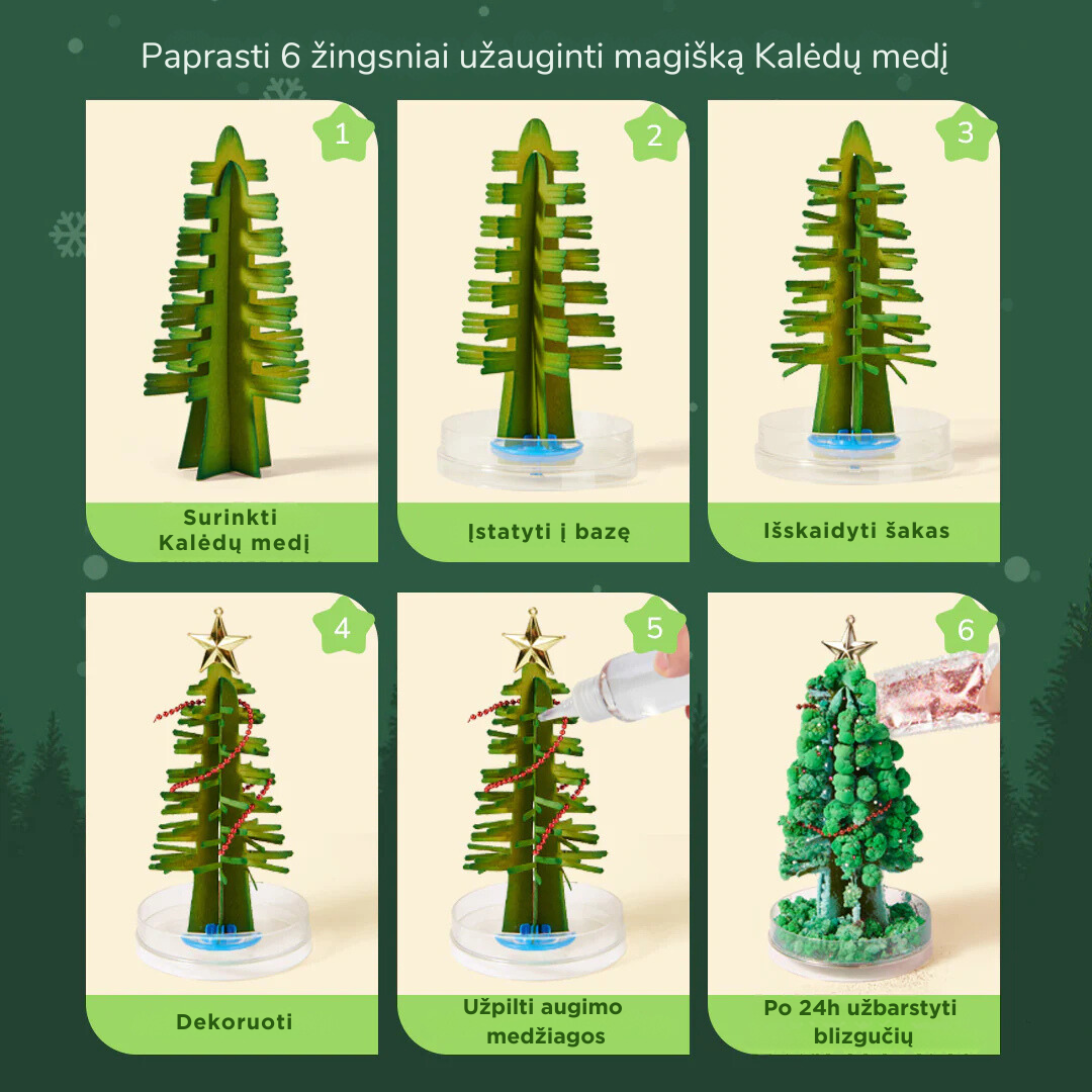 Mideer kaledinis medis zaidimas vaikams