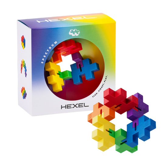 plus plus antistresinis zaislas hexel spectrum edukaciniai zaislai