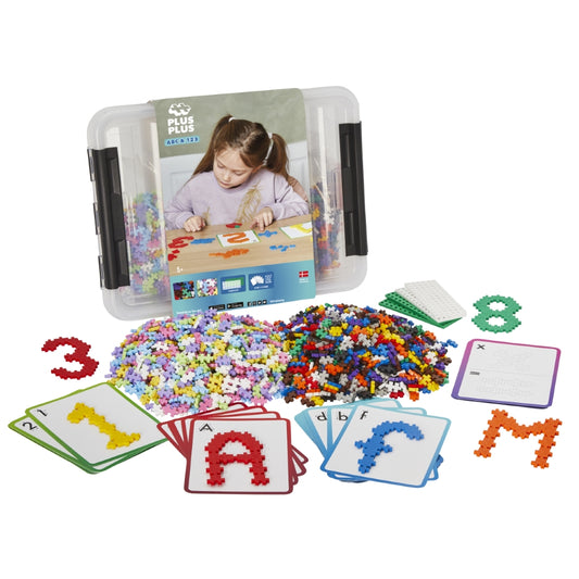 plus plus konstruktorius abc 123 2000 detaliu edukaciniai zaislai full set lavinamieji zaislai