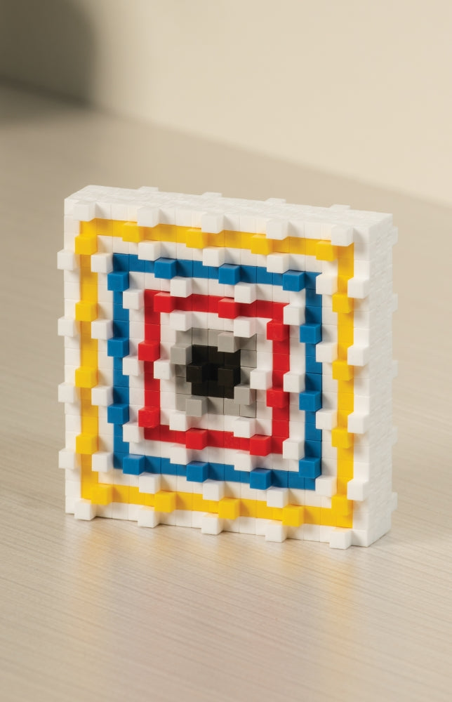 plus plus konstruktorius ikvepimas mondrian edukaciniai zaislai lavinamieji zaislai figure