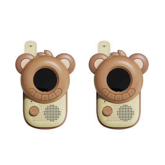 zoofamily walkie talkie bear racijos vaikams