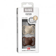 Įkelti vaizdą į galerijos rodinį, Bibs Ortodontiniai Ciulptukai 1 dydis 0 6 men Vanilla Mocha
