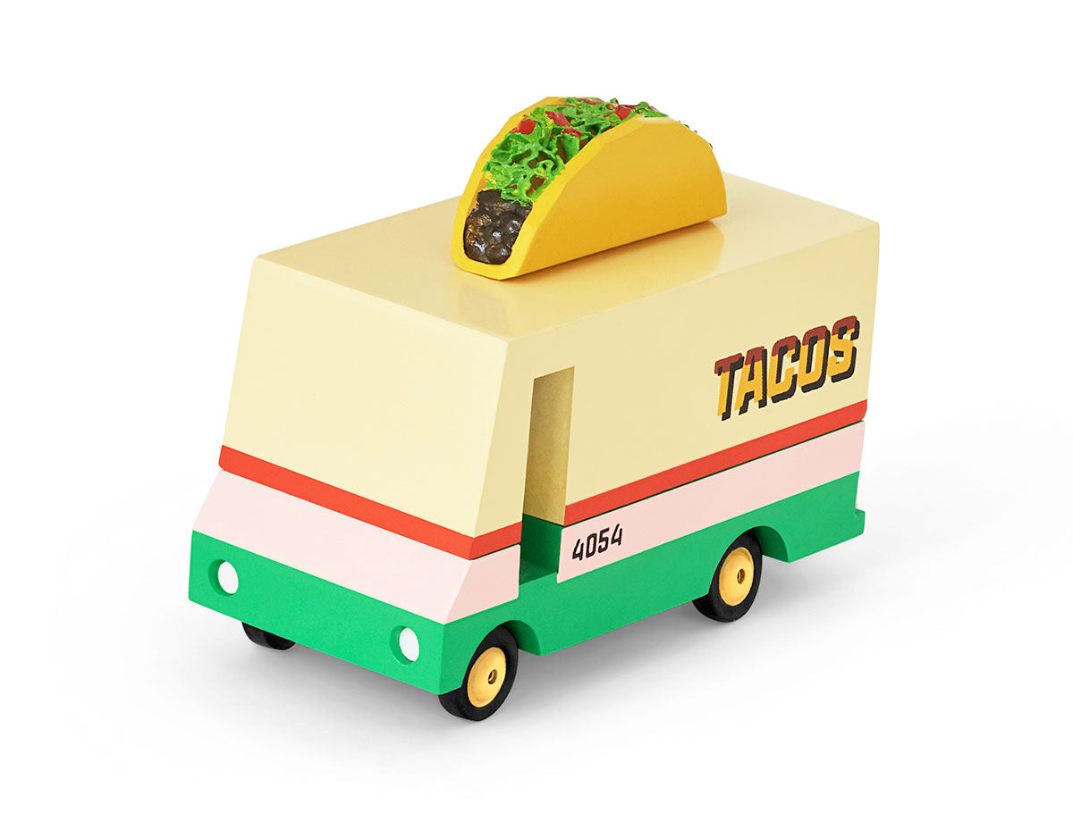 CandyLab Taco sunkvezimis medinsi automobilis mediniai zaisai front picture