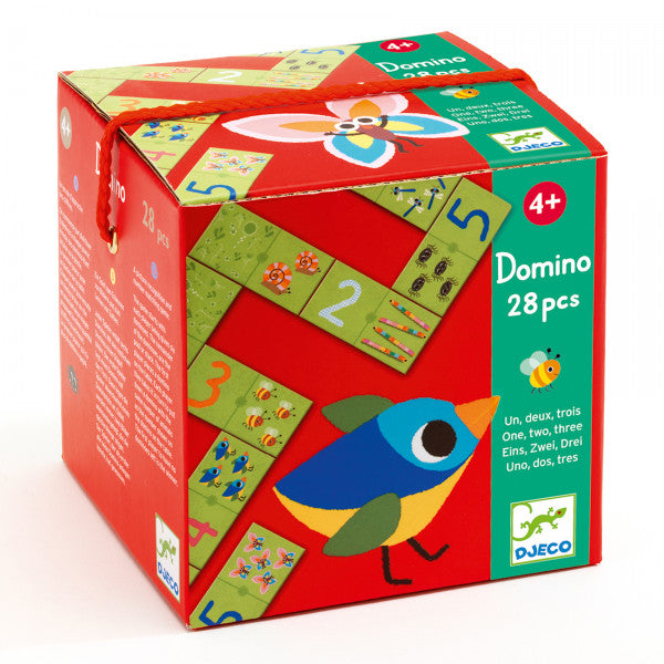 Djeco Domino 1,2,3 lavinamieji zaislai vaikmas packing