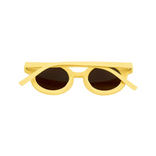 Įkelti vaizdą į galerijos rodinį, Grech&amp;Co vaikiški akiniai nuo saulės Mellow Yellow lankstūs
