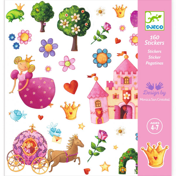 Lipdukai vaikams Djeco Princeses 