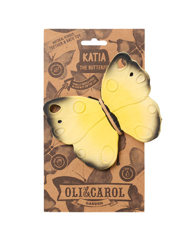 Oli&Carol Naturalus kramtukas Katia Butterfly Drugelis