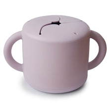 Įkelti vaizdą į galerijos rodinį, Mushie Silikoninis užkandžių puodelis Soft Lilac
