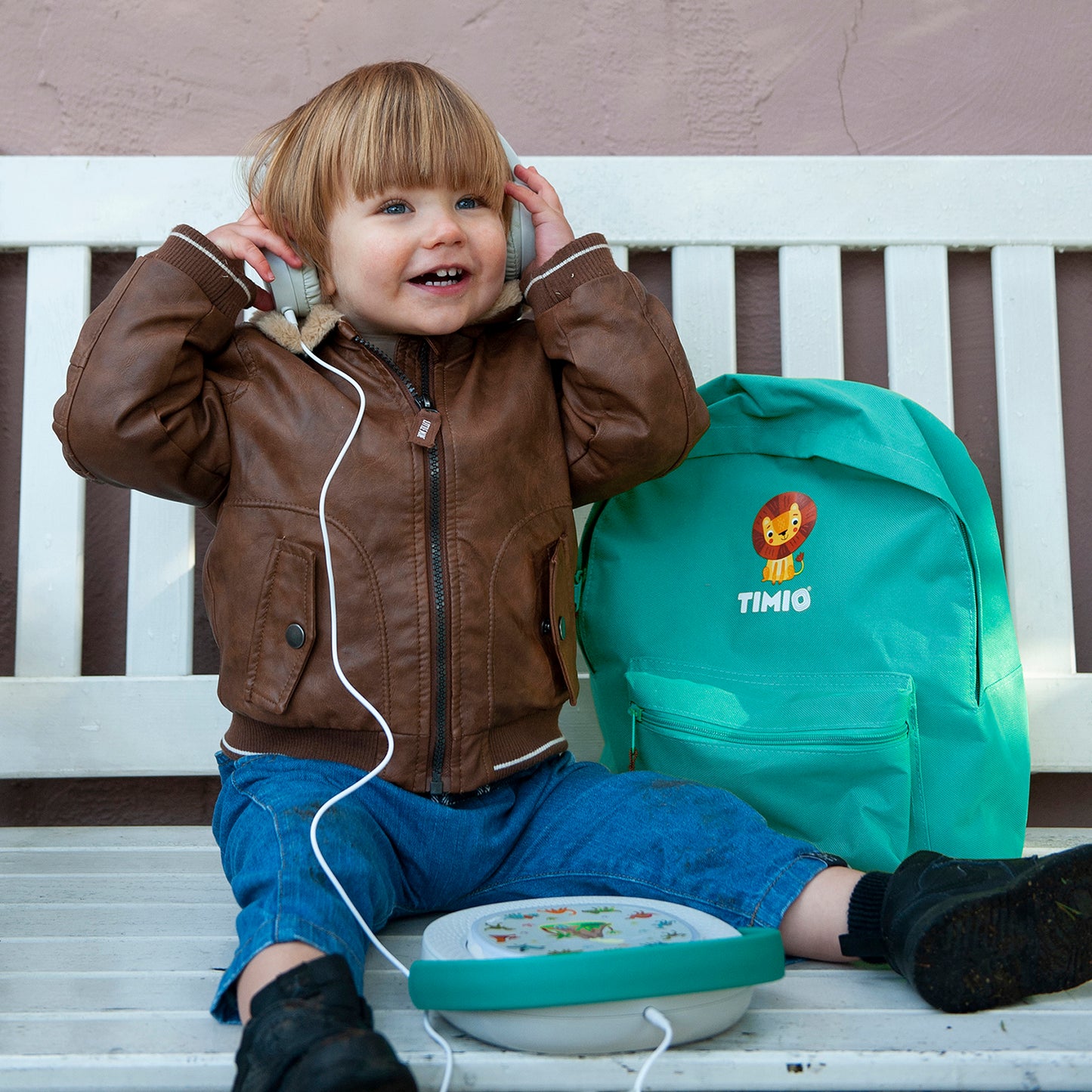 TIMIO vaikiska kuprine kid playing timio grotuvas vaikams